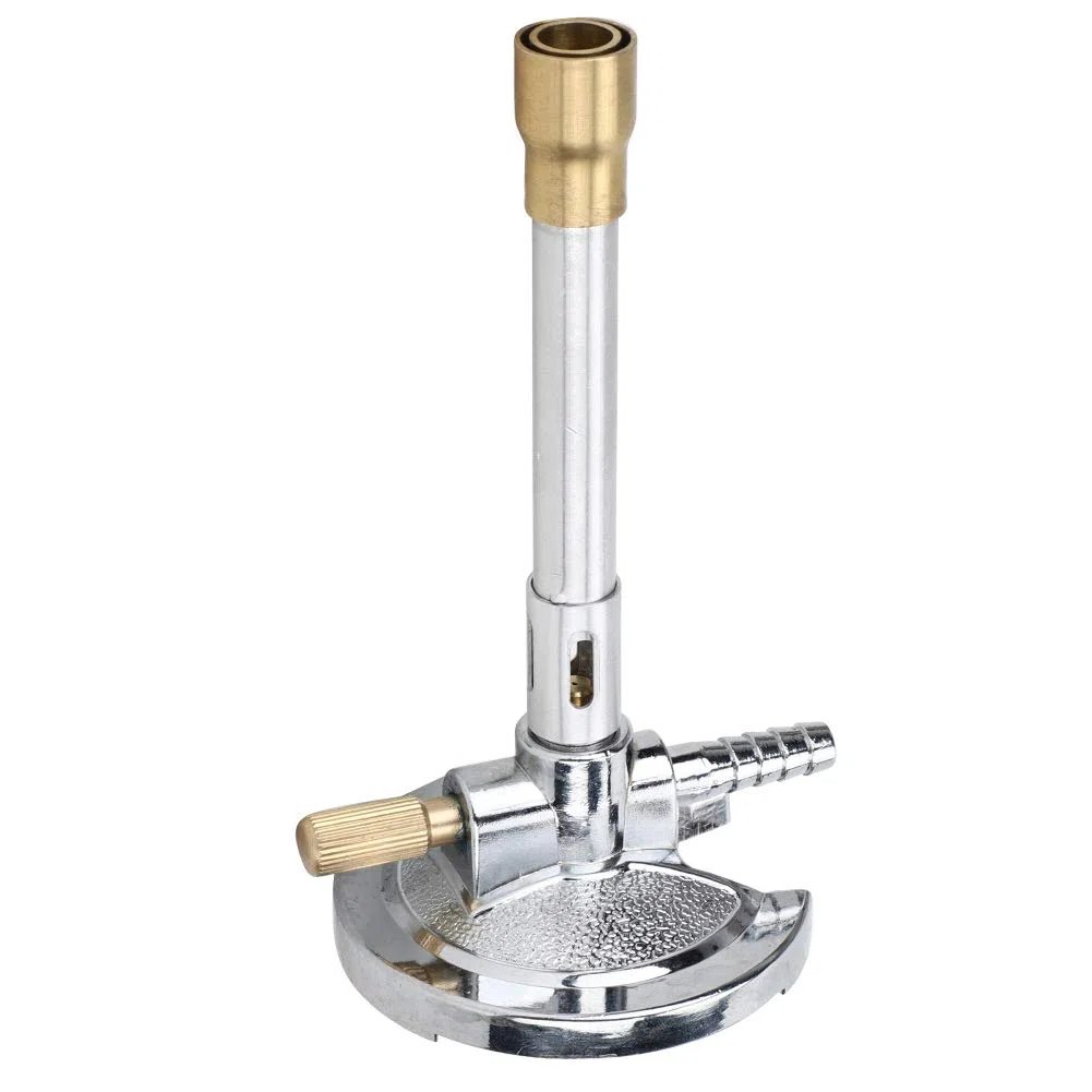Zerodis Mechero Bunsen, Quemador de Luz de Gas para Calefacción de Laboratorio de Gas Y Aceite, Accesorio de Calefacción para Laboratorio de Gas Y Aceite