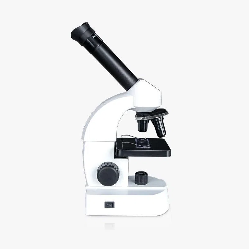 Microscopio de escritorio para educación en biología, herramienta de enseñanza compacta de tamaño pequeño para estudiantes y laboratorios de ciencias
