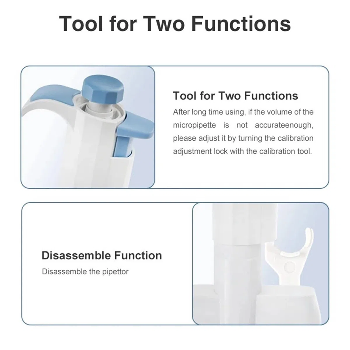 Pipetas Pipeta, Multicanal 0,5μl-300μl Volumen Variable Manual Digital Micropipeta Ajustable De 8/12 Canales,Laboratorio(12 Channels 50-300ul)