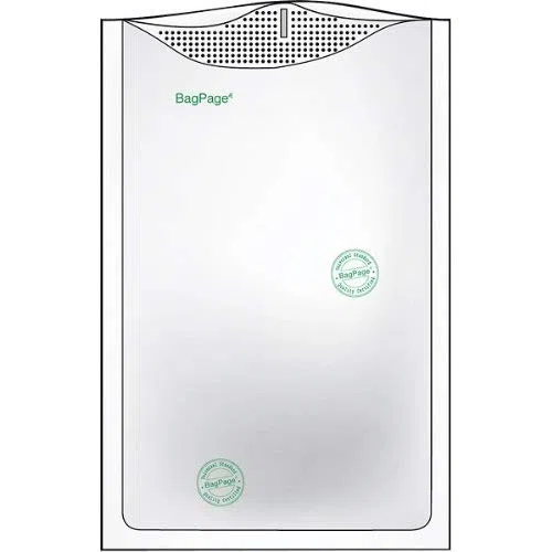 123-010 Bagpage - Bolsas para batidoras, 400 ml con filtro completo, envases estériles de 10-500 unidades