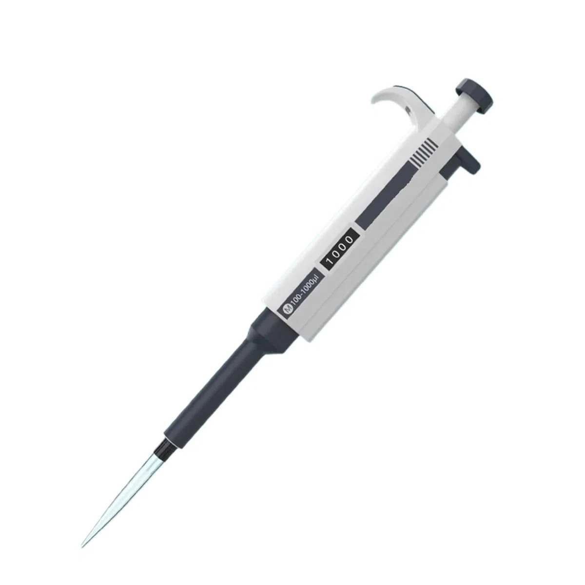Micropipeta, pipeta automática de laboratorio, pipeta de plástico ajustable digital, equipo de laboratorio de química con puntas de pipeta(0.1-2.5ul)
