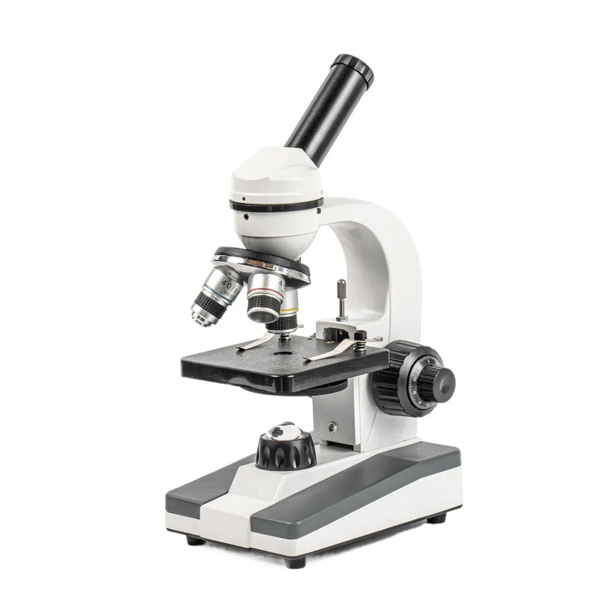 microscopio, 40-640X Microscopio Biológico Óptico Muestra Portátil Que Ve El Laboratorio De Ciencias del Estudiante para Adultos