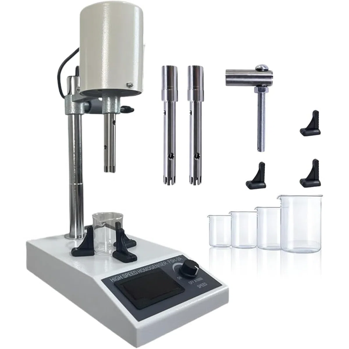 Mezclador homogeneizador de laboratorio, mezclador de dispersión emulsionante ajustable de alta velocidad para uso en laboratorio