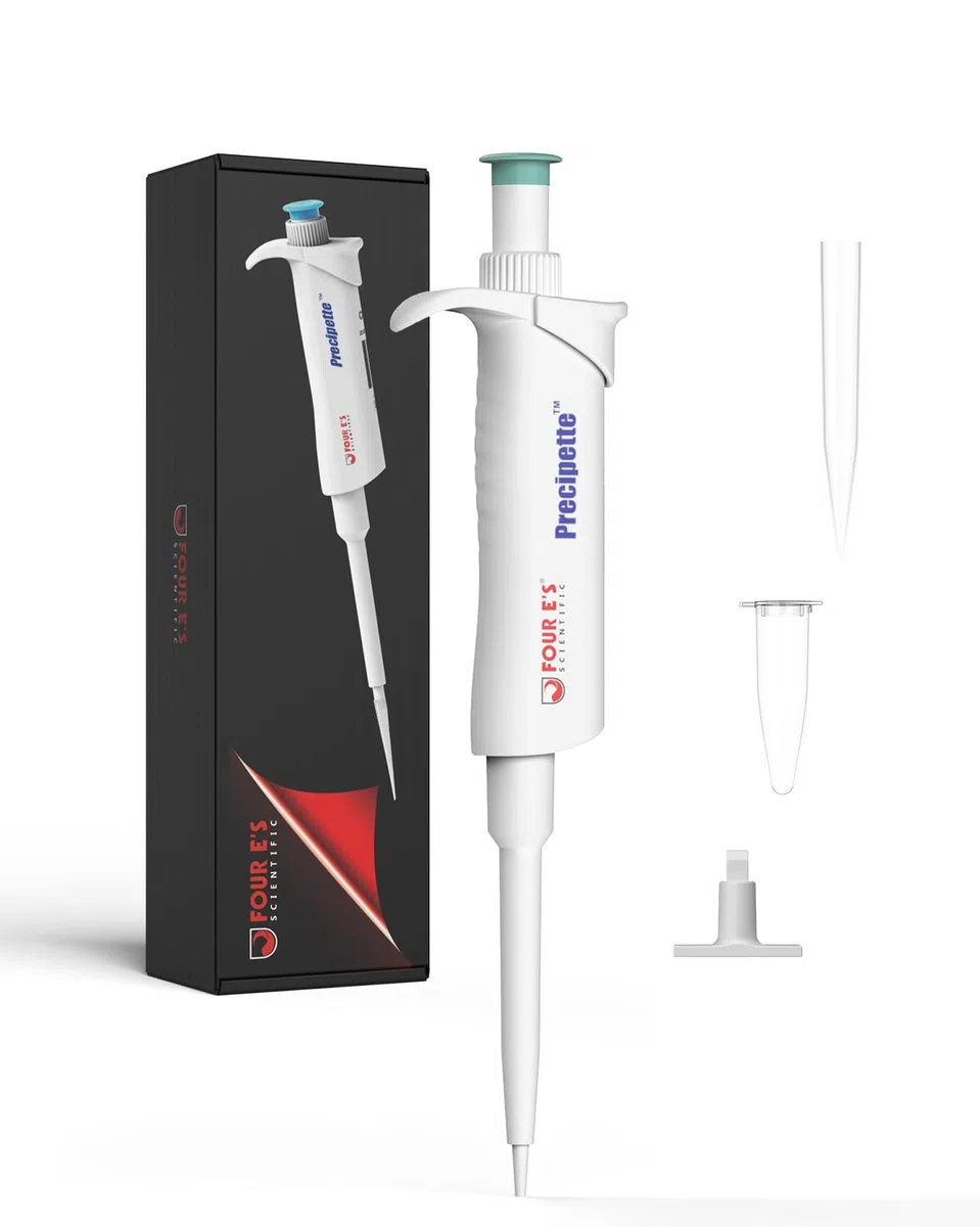 5-50μL pipetas monocanal micropipeta pipeta de laboratorio ISO8655 (incremento 0,05μL)