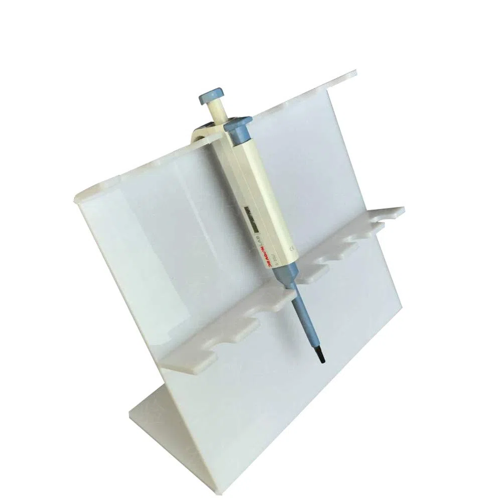 Viloga pipettor stand, pipeta útil estante para lab, agarrar estable hasta 6 pipetas (no incluye pipetas)