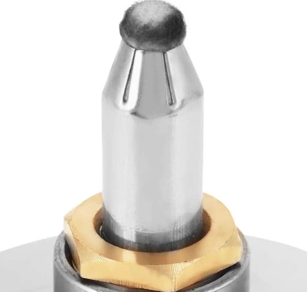 Lámpara con Alcohol en Acero Inoxidable, 200 ml Mechero Bunsen de Alcohol de Quemar de Laboratorio, Pequeño Clásico Quemador de Lámpara de Alcohol con Mecha para Laboratorio Bioquímica (sin alcohol)