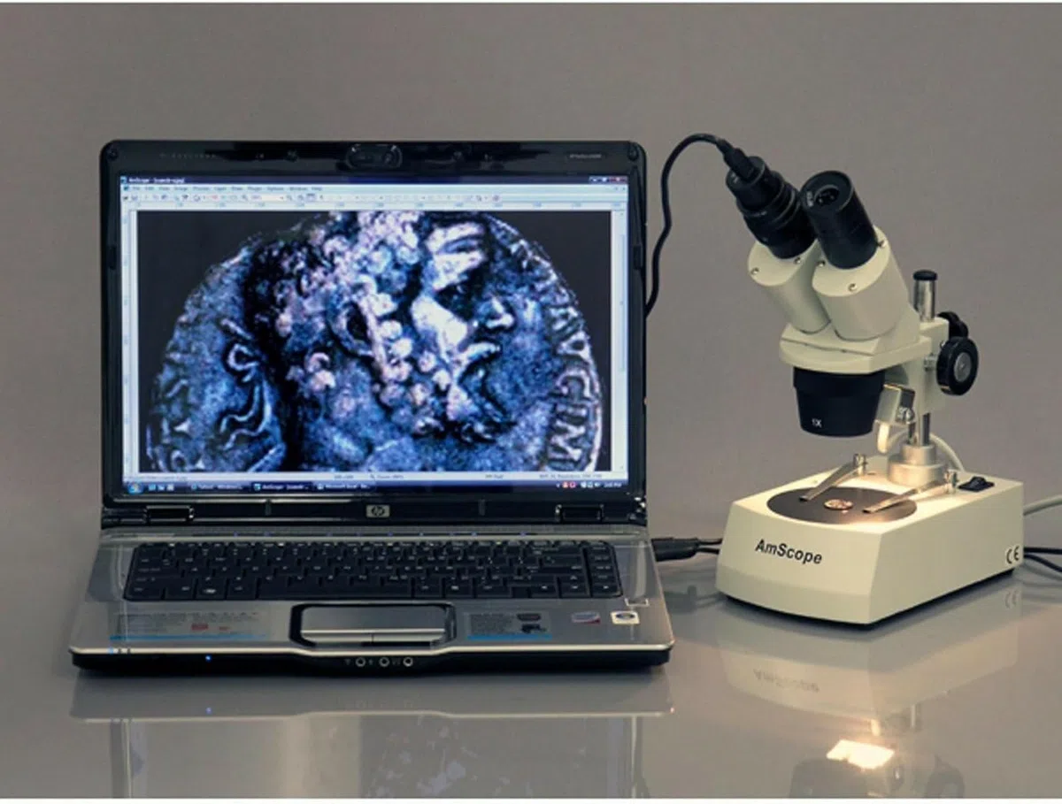 AmScope SE306R-P Estudiante Adelante Microscopio binocular est-reo 20X-40X