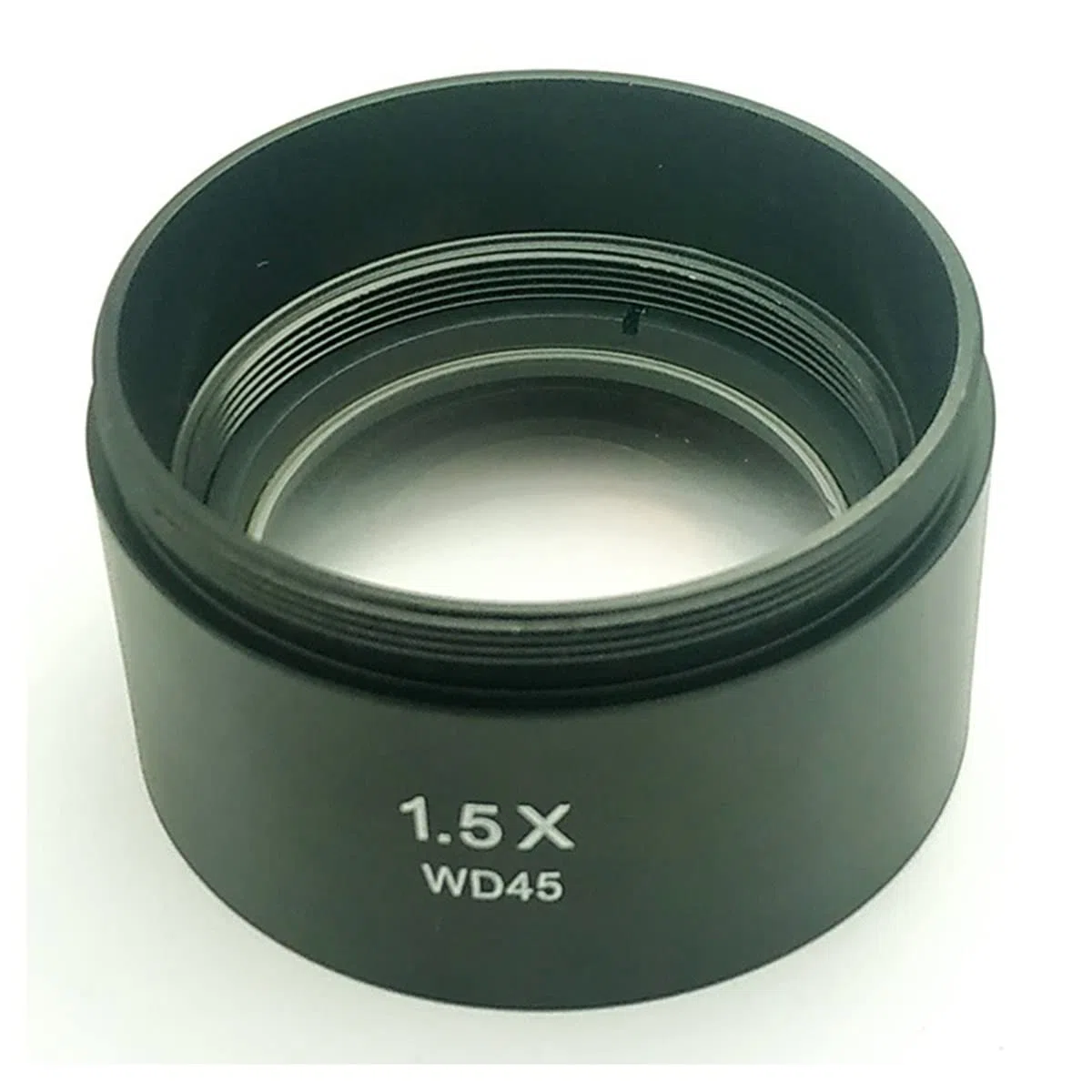 WD45 1.5x Lente objetiva de microscopio estéreo trinocular 48 mm hilo Repuestos para microscopios de laboratorio