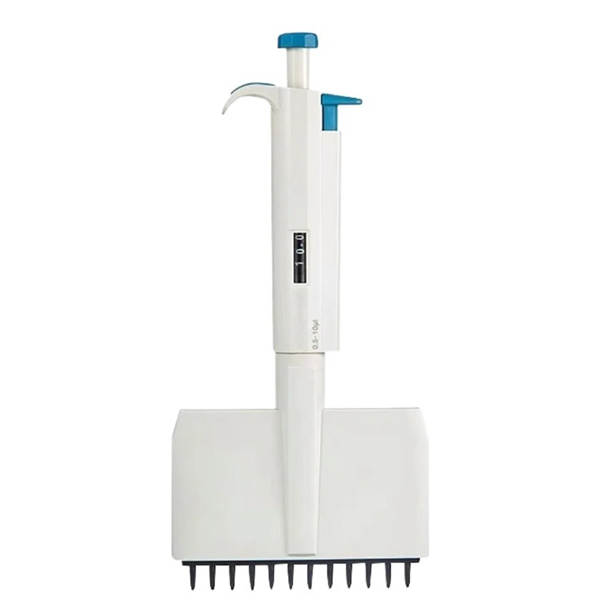 Pipeta Pipeta Multicanal De 8/12 Canales Micropipeta Ajustable Manualmente Laboratorio para laboratorio(50-300ul 8 lanes)