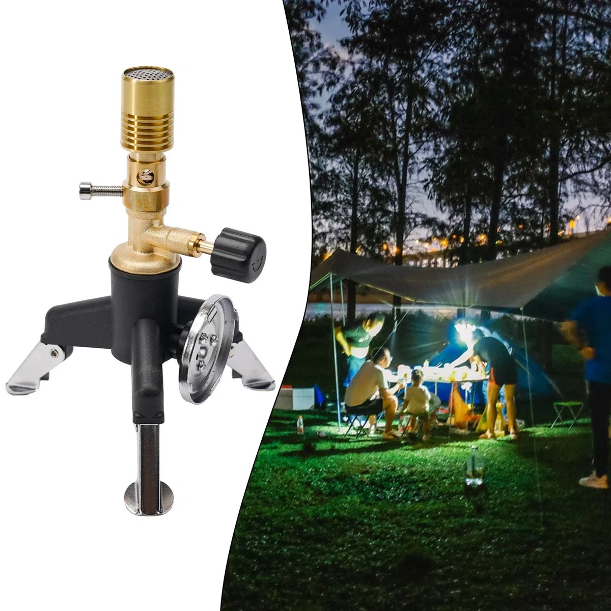 Bunsen Burner, linterna de gas multifuncional portátil para laboratorio
