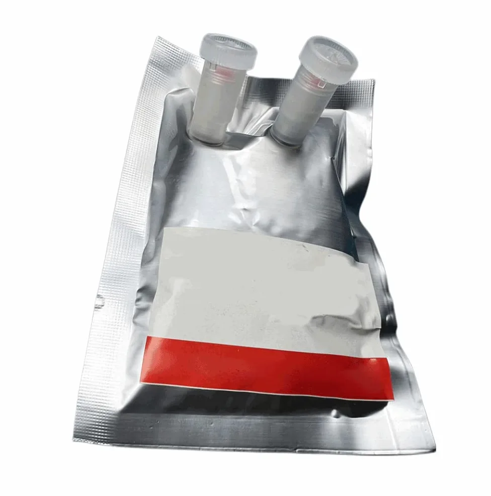 Bolsas de muestreo de gas con válvula - 5 unidades, 1 L a 30 L, de PTFE, for recolección y almacenamiento de aluminio, for uso industrial(1L Single)
