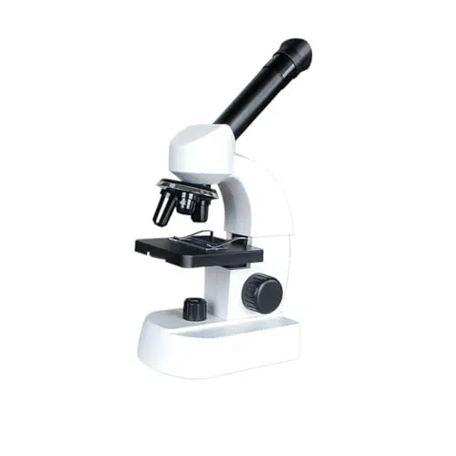 Microscopio de escritorio para educación en biología, herramienta de enseñanza compacta de tamaño pequeño para estudiantes y laboratorios de ciencias