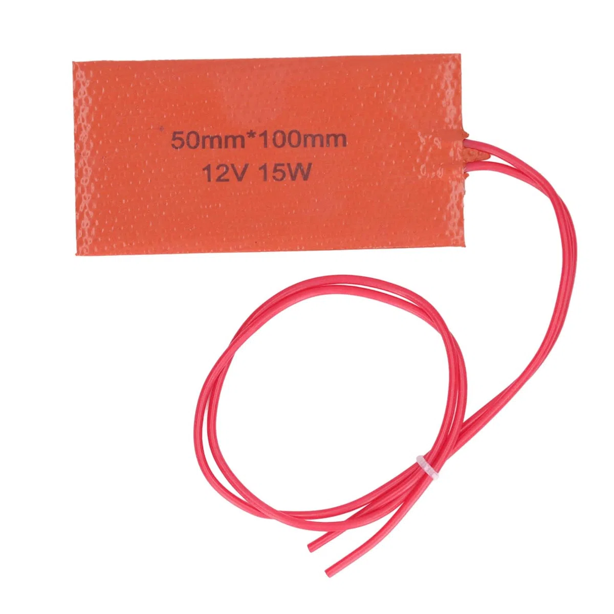 4 Uds Almohadilla Calefactora de Silicona Flexible 12V 15W, Manta Eléctrica de Goma de Silicona para Tambor de Aceite, Tuberías y Equipos Industriales, Mantenimiento de Temperatura