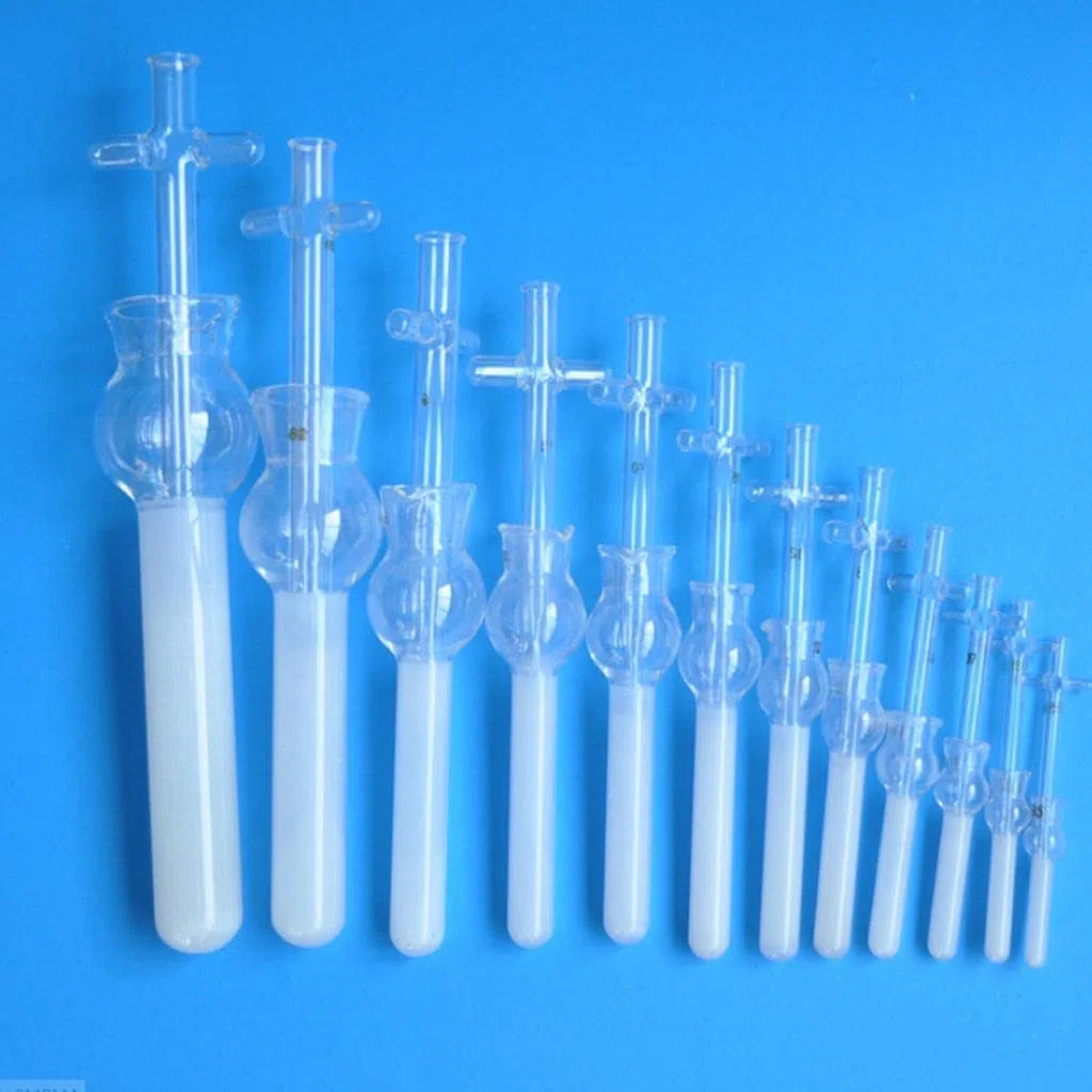 misppro 0,5 ml-15 ml vidrio Dounce Tenbroek Cell Tissue Grinder Mortero Homogeneizador – transparente, 0,5 ml