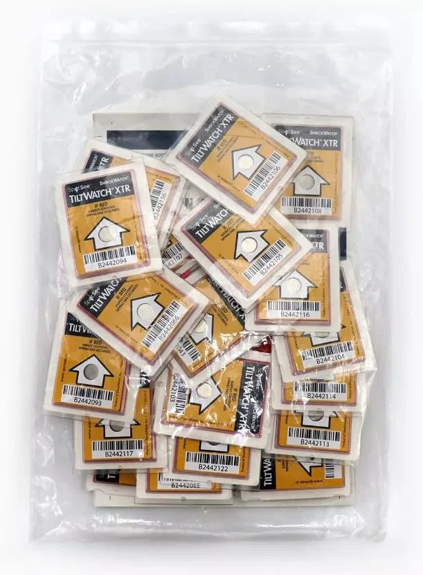StickersLab TiltWatch XTR - Etiquetas con indicador de inclinación (10 unidades)