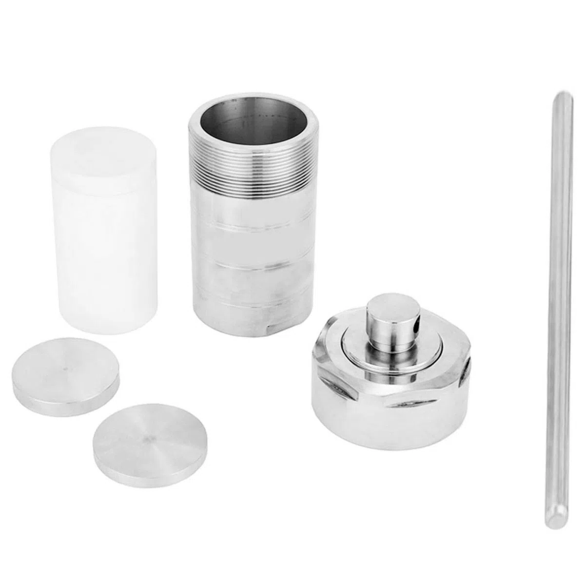 Reactor de autoclave hidrotermal de 25ml, reactor de autoclave hidrotermal con revestimiento de PTFE, reactor de autoclave de s¨ªntesis hidrotermal, hervidor de agua de recipiente de acero inoxidable