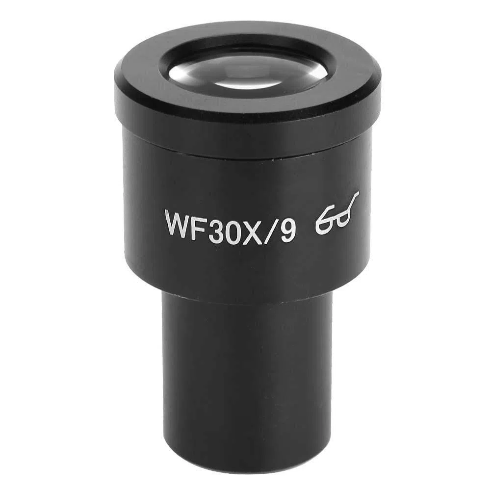 30x / 9 Microscopio Ocular De 23.2mm Accesorios para Microscopios Biológicos Adaptador de Lente Microscopio para Campo de Visión 9mm
