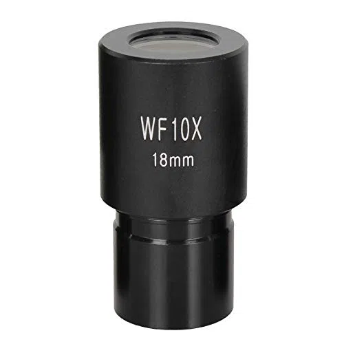 Lente ocular de microscopio POWERTOOL gran angular para microscopio biológico, montaje ocular de 23,2 mm (WF10X)