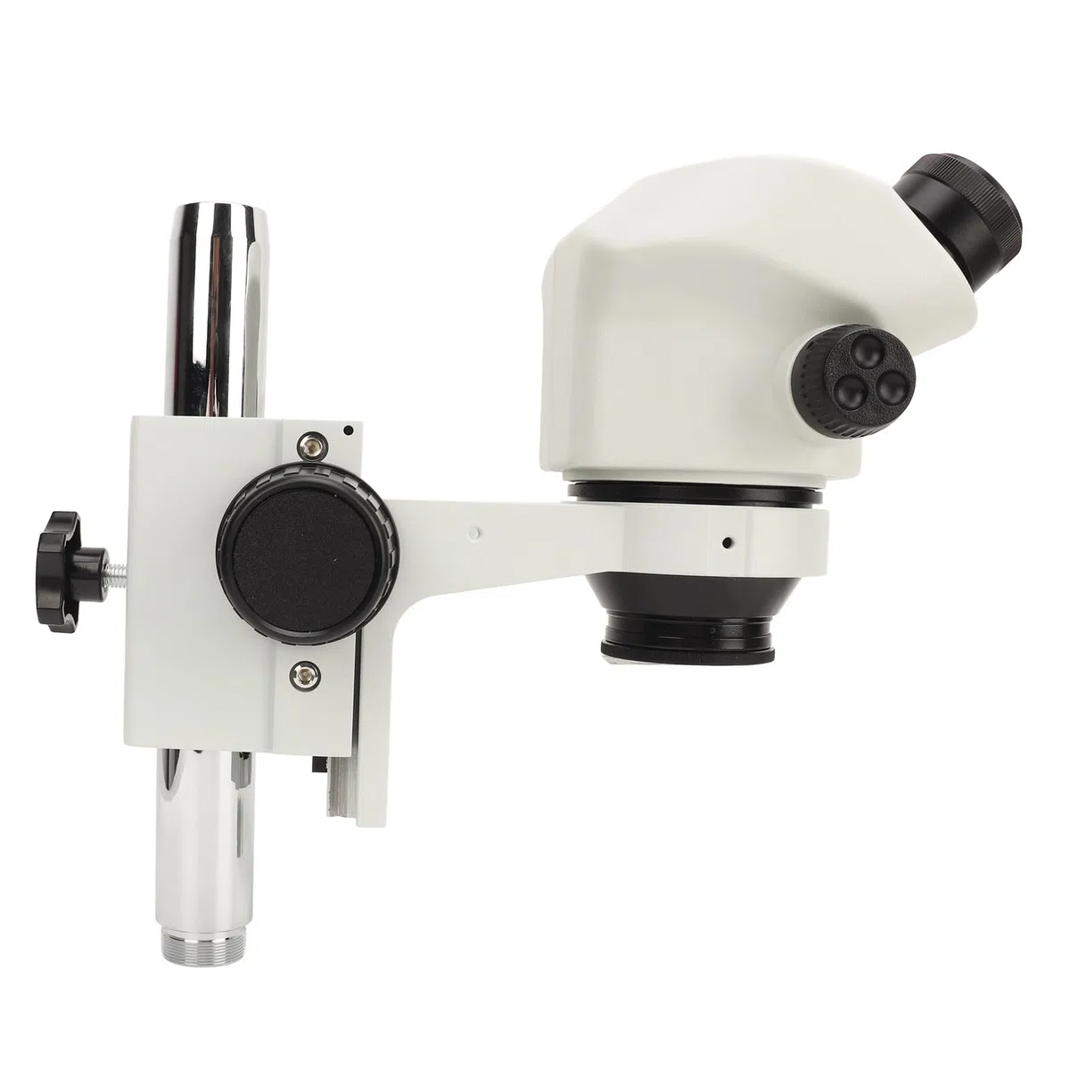 Marhynchus Microscopio Estéreo Trinocular, Microscopio Trinocular con Zoom de Silicona ABS de 7X a 45X con Ocular de 10X y Objetivo de 0,7X a 4,5X para Reparación Electrónica, Inspección de Soldadura