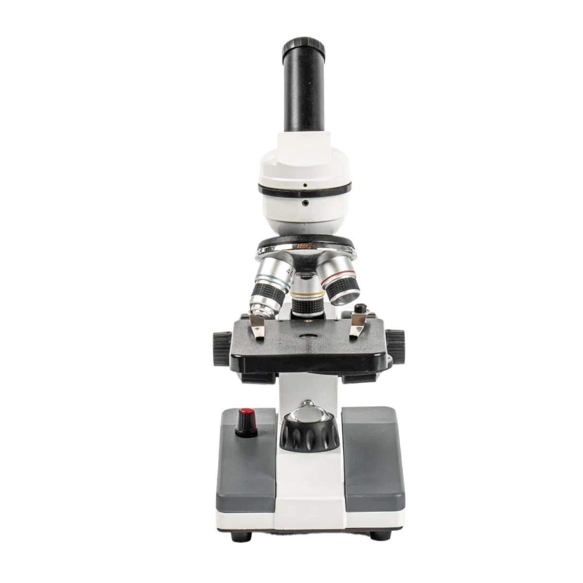 microscopio, 40-640X Microscopio Biológico Óptico Muestra Portátil Que Ve El Laboratorio De Ciencias del Estudiante para Adultos