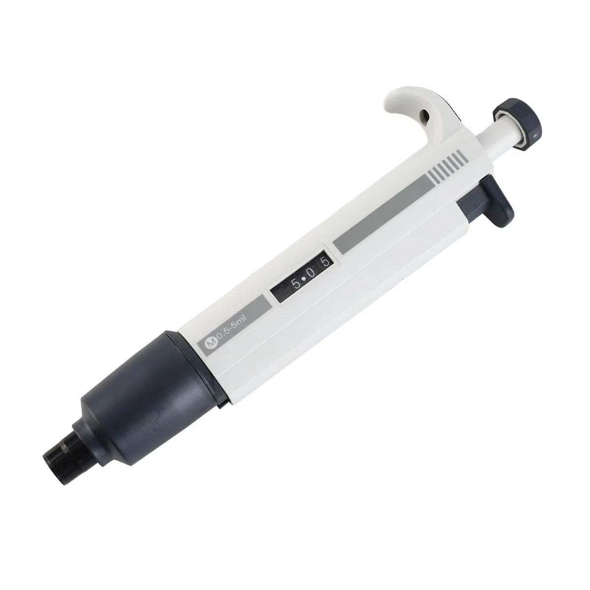 Micropipeta de Volumen, M5000 Micropipeta de Volumen Manual de un Solo Canal Ajustable 1000 5000ul para Pruebas de Muestreo Médico, Pipetas de un Solo Canal