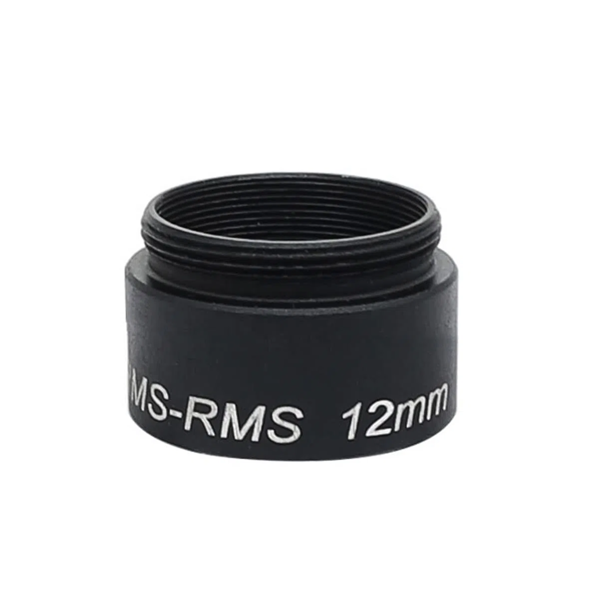 Microscopio Adaptador de anillo de extensión de longitud Parfocal objetivo de microscopio extensores de rosca RMS internos externos 12mm 15mm 18mm 28mm anillo adaptador de objetivo de microscopio(Tota