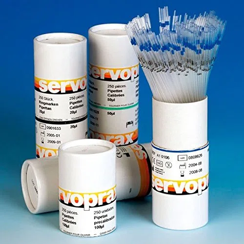 A1 0106 Einmalpipetten, Standardgrössen 100 µl (Pack de 250)