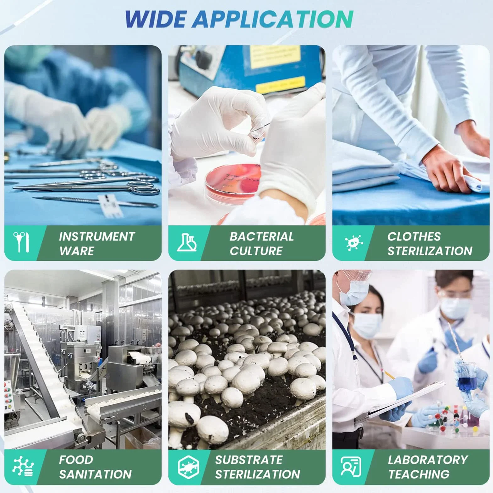 Autoclave portátil de 8/12/18/24 l con válvula de desinflado y válvula de seguridad, esterilizador de vapor de alta presión anti-quemaduras en seco de acero inoxidable para laboratorios y un