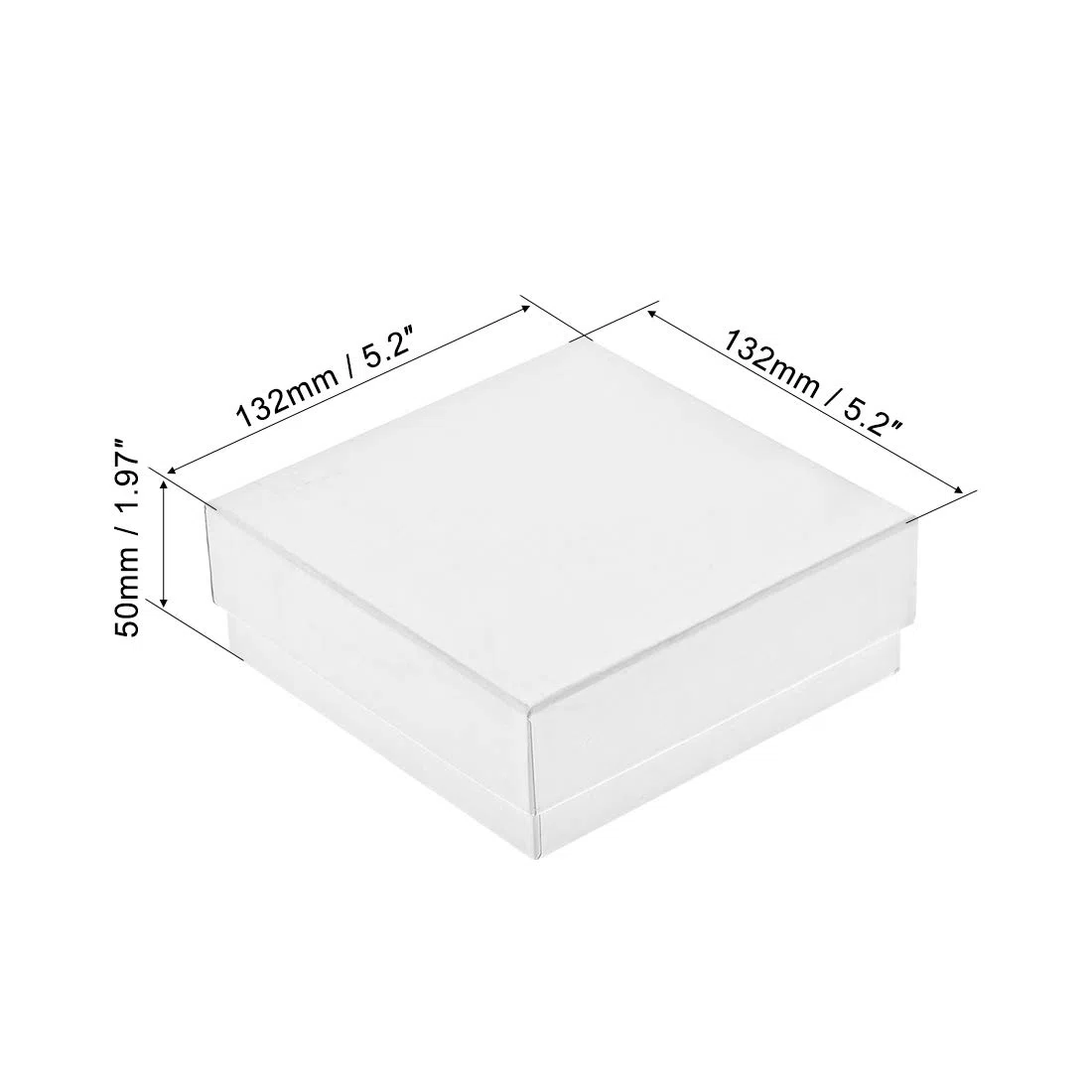 sourcing map Centrífuga Tubo Congelador Almacenamiento Caja 100 Plazas Cartón Criogénico Soporte Rejilla para 1,5/1.8 / 2ml Microcentrífuga Tubos, Viales, Muestras 5uds