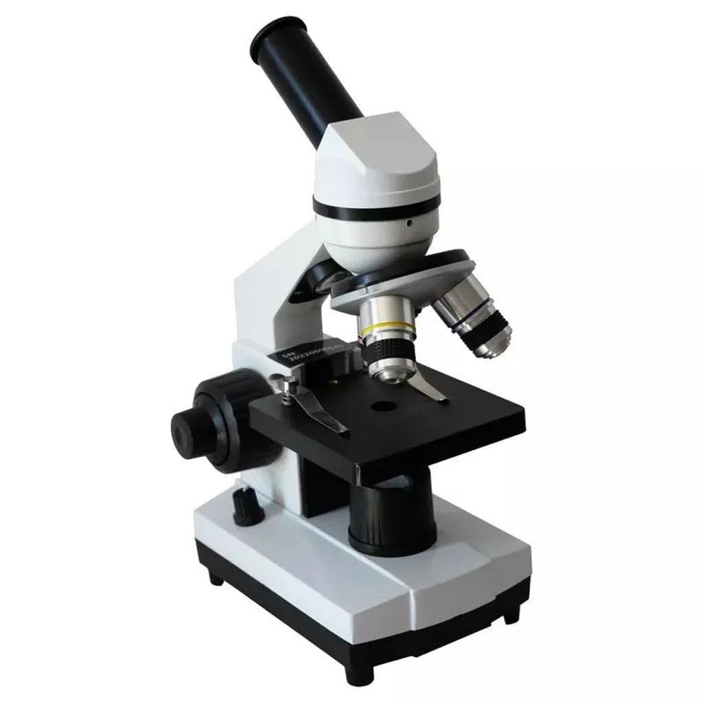 Libro De Texto De Microscopía. Investigación Simultánea En Histología De Laboratorio. Ciencia Popular. Microscopio 2500X.