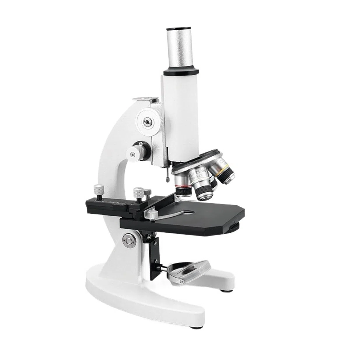 DUYHBAWRS Microscopio biológico monocultural XSP-02 for Laboratorio de Ciencias estudiantiles