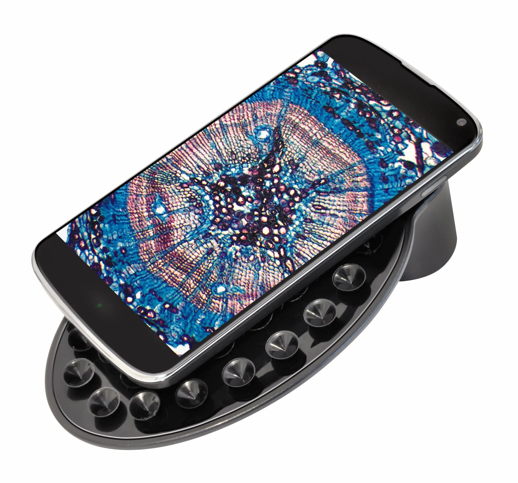 Bresser Optics Microscopio National Geographic 40-640X Con Soporte Para Smartphone, Negro