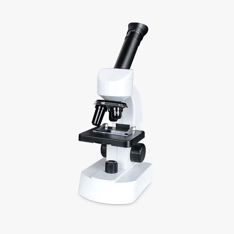 Microscopio de escritorio para educación en biología, herramienta de enseñanza compacta de tamaño pequeño para estudiantes y laboratorios de ciencias