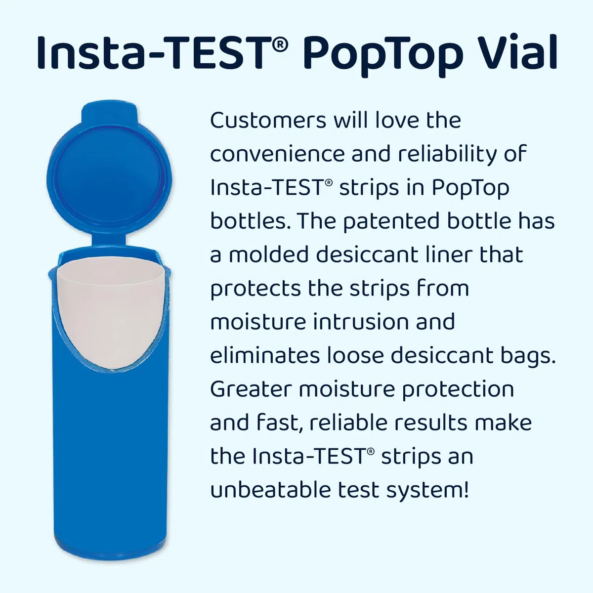 LaMotte Insta-Test 3000 Peracetic Acid único factor tira de prueba, 0 – 160ppm gama (Pack de 50)