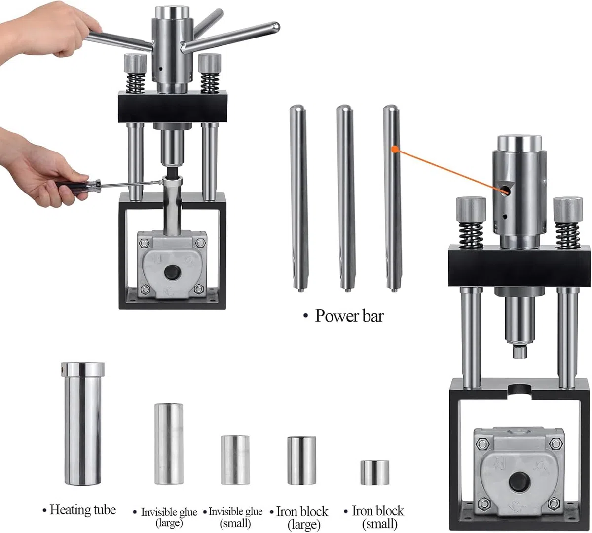 Máquina flexible automática 350W equipo de laboratorio máquina de moldeo del sistema de prensa hidráulica eléctrica