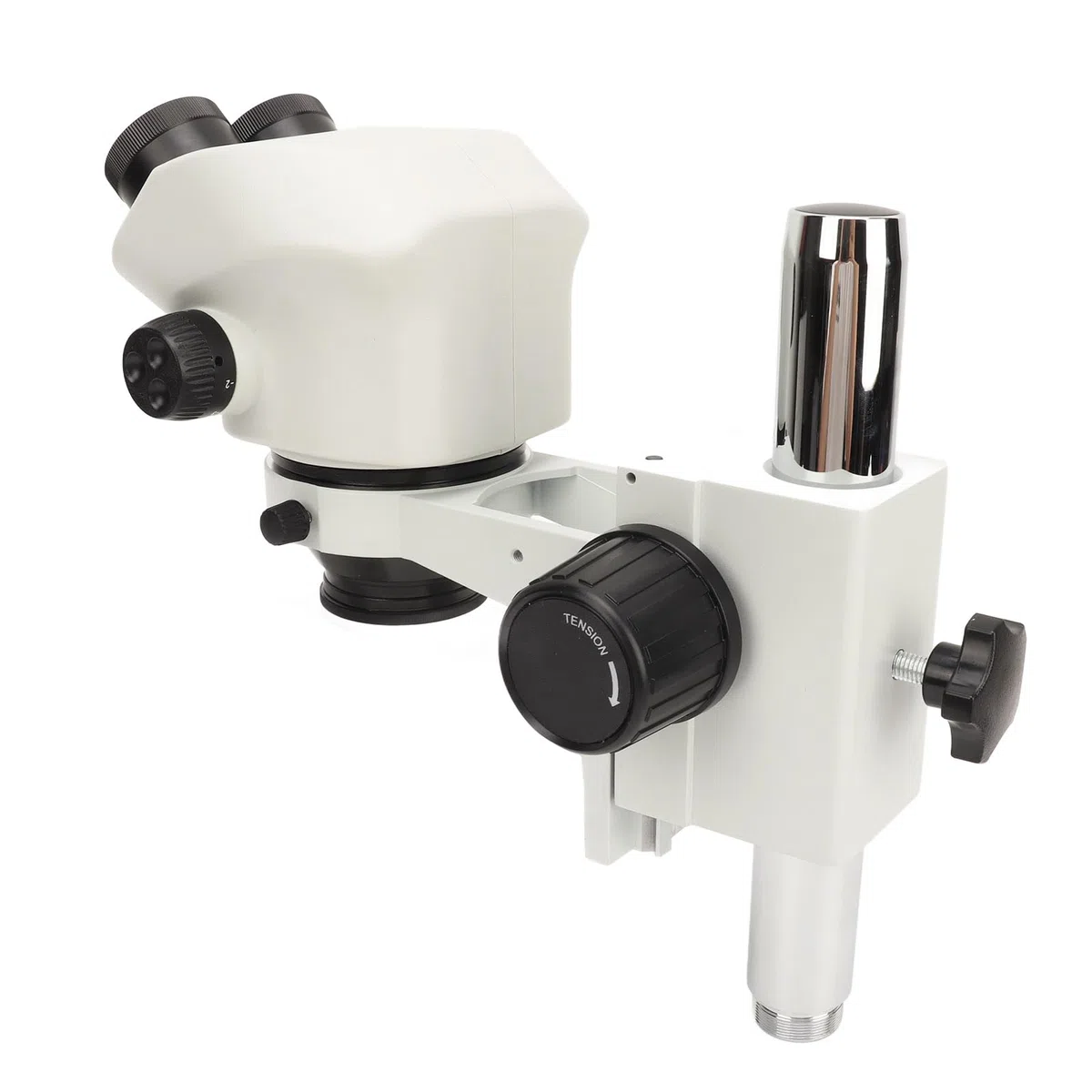Marhynchus Microscopio Estéreo Trinocular, Microscopio Trinocular con Zoom de Silicona ABS de 7X a 45X con Ocular de 10X y Objetivo de 0,7X a 4,5X para Reparación Electrónica, Inspección de Soldadura