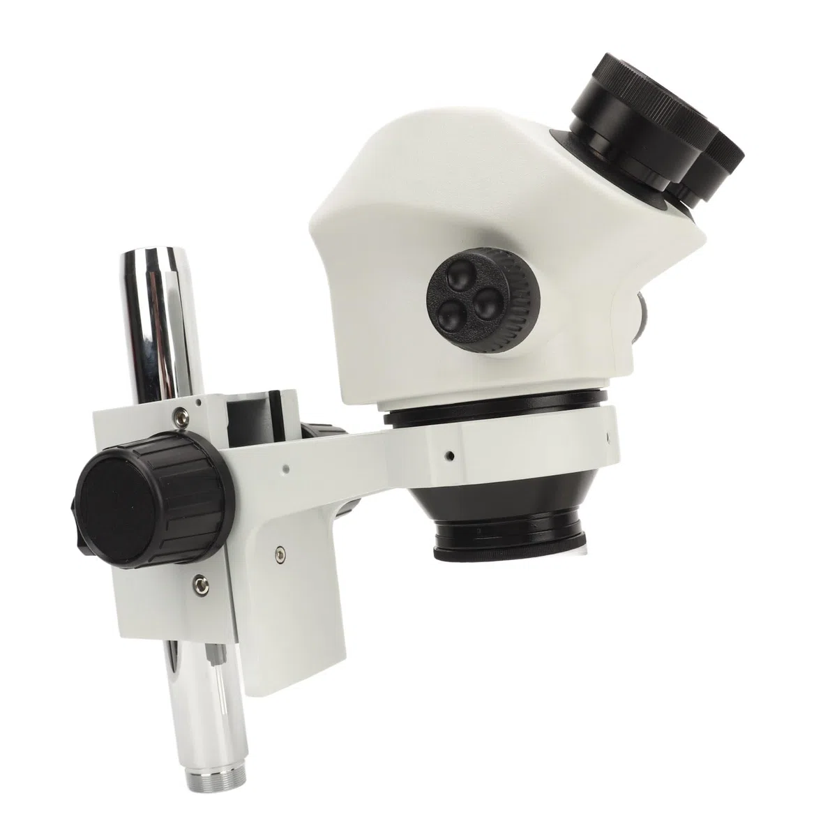 Marhynchus Microscopio Estéreo Trinocular, Microscopio Trinocular con Zoom de Silicona ABS de 7X a 45X con Ocular de 10X y Objetivo de 0,7X a 4,5X para Reparación Electrónica, Inspección de Soldadura