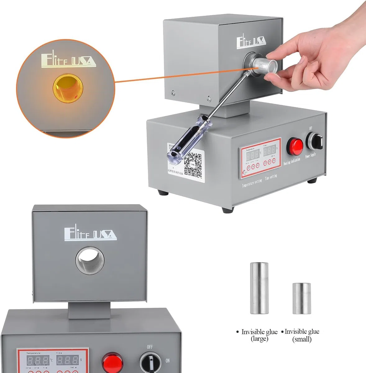 Máquina flexible automática 350W equipo de laboratorio máquina de moldeo del sistema de prensa hidráulica eléctrica