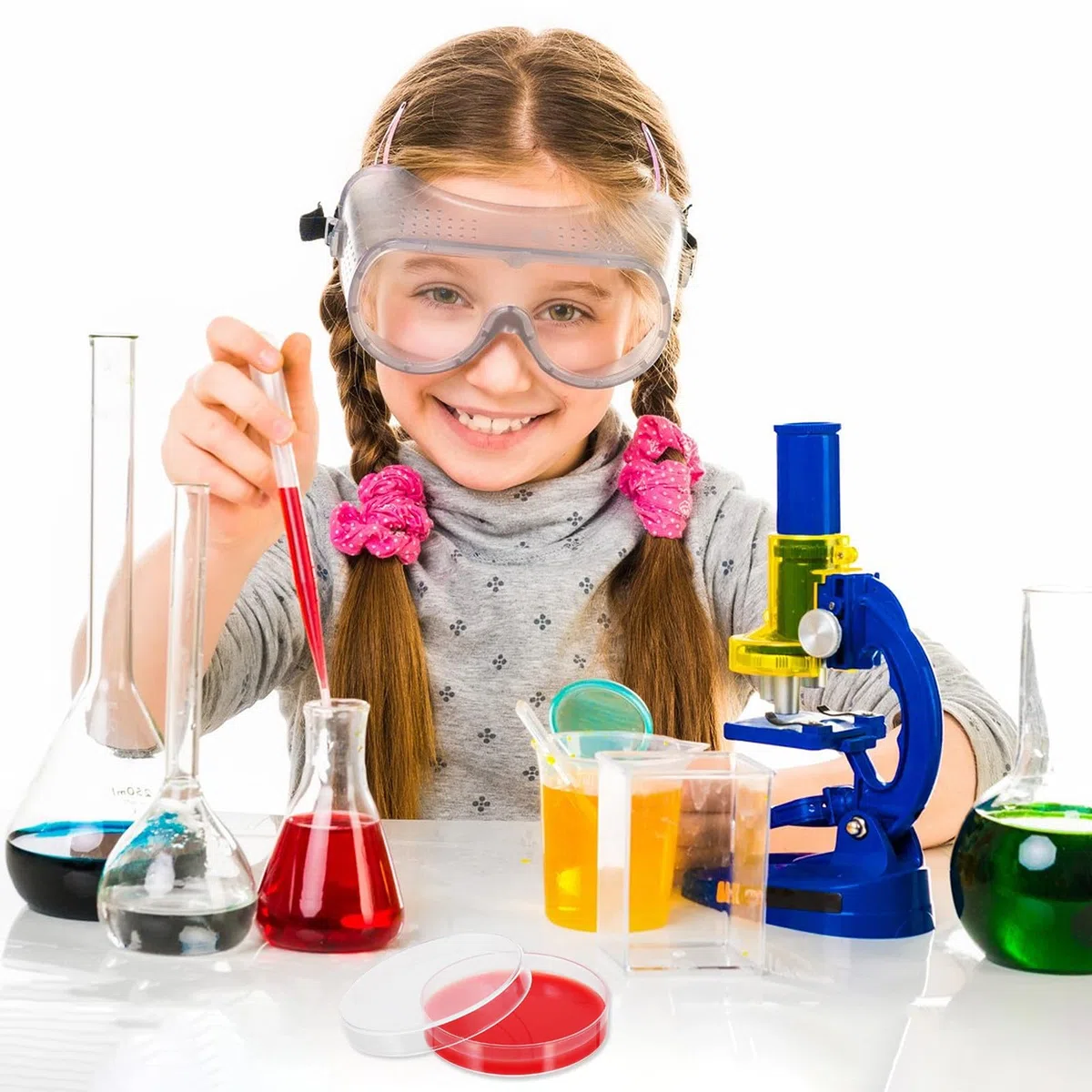 ULTECHNOVO de Cultivo Moldeado de Precisión para Laboratorio 10 Placas de Agar Rojo Material PE Ideales para Instituciones y Cultivo de Estafilococos