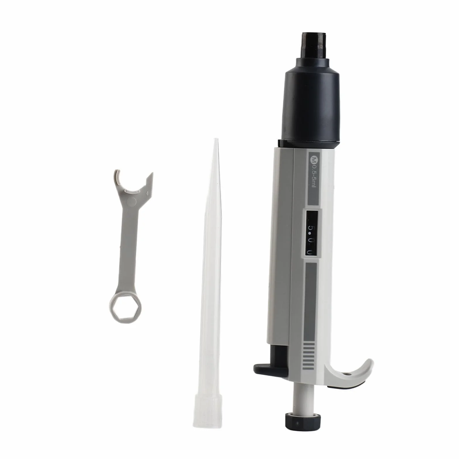 Micropipeta de Volumen, M5000 Micropipeta de Volumen Manual de un Solo Canal Ajustable 1000 5000ul para Pruebas de Muestreo Médico, Pipetas de un Solo Canal