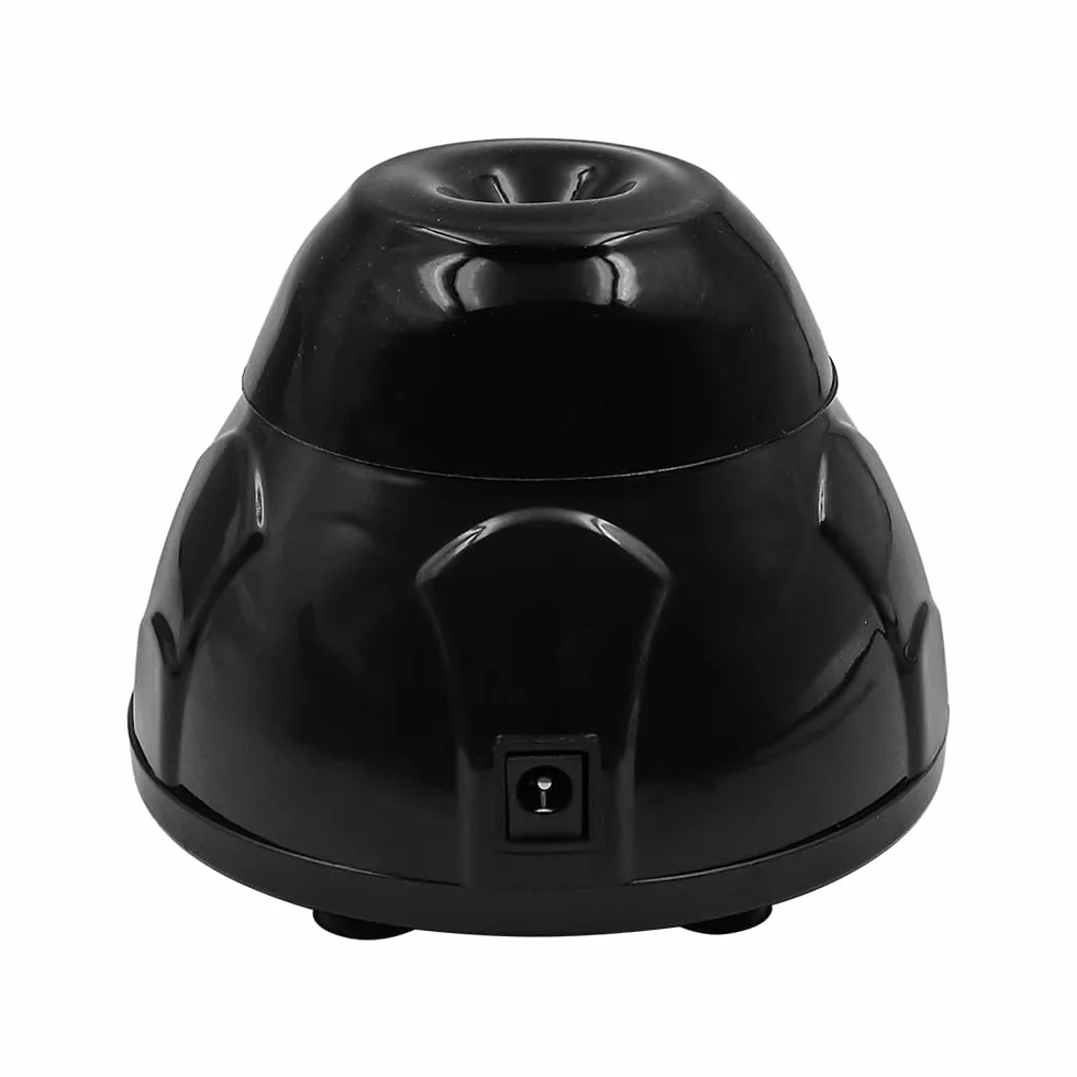WANGCL Mini Mezclador Eléctrico Mezclador De Color De Tatuaje para Tinta Líquida Botella Polaco Agitar Esmalte De Uñas Pigmento JBQ-005 5200 RPM - Negro